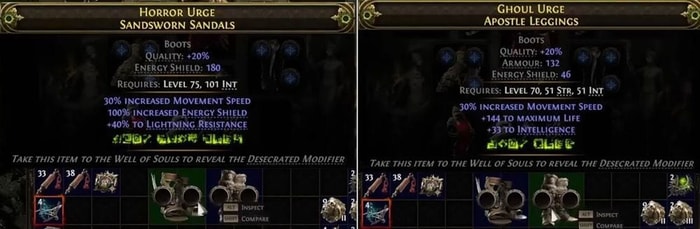 movement speed modes have been added and lower-tier resistances have been removed