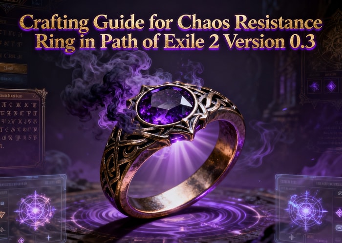 Chaos Resistance Ring crafting guide