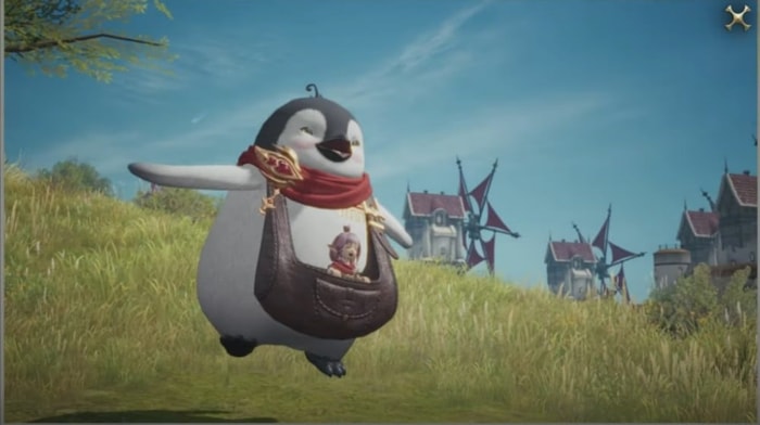 Penguin mount