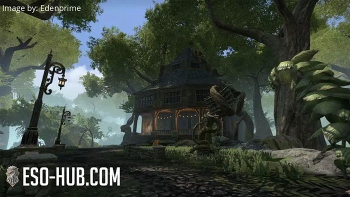 Wildgrown Chapel of Julianos house in ESO