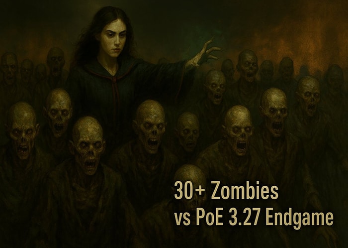 Zombies Fight PoE 3.27 Endgame pic