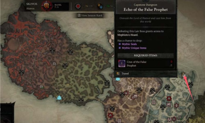 Where to Find the Echo of Mephisto