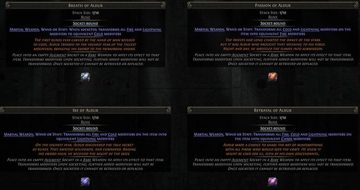 4 runes poe 2 0.5