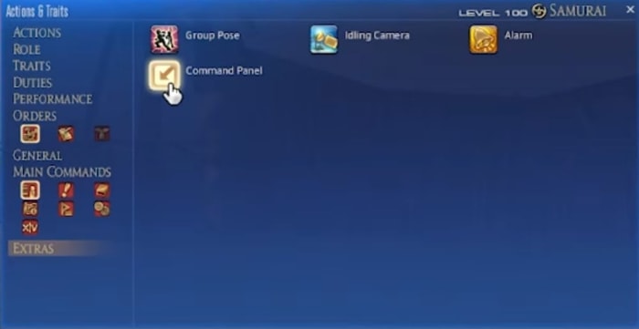 Command Panels