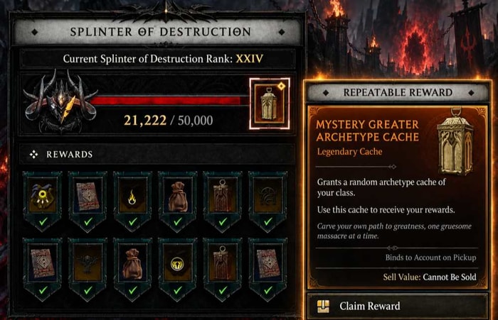 Farm Prime Evil Splinters Fast in Diablo 4 Season 15
