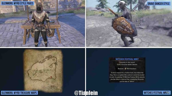 ESO witches Festival Rewards