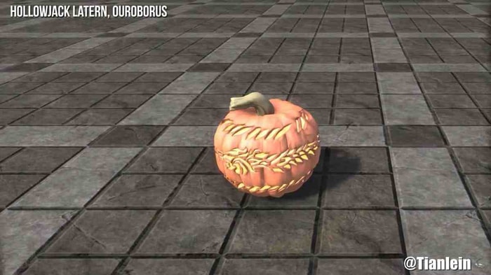 Hollowjack Lantern Ouroboros furnishing