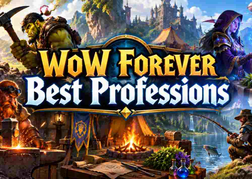 WoW Forever Best Professions for Gold, Leveling, PvE & PvP