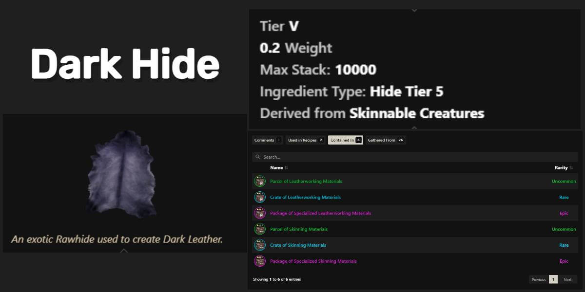 Dark Hide